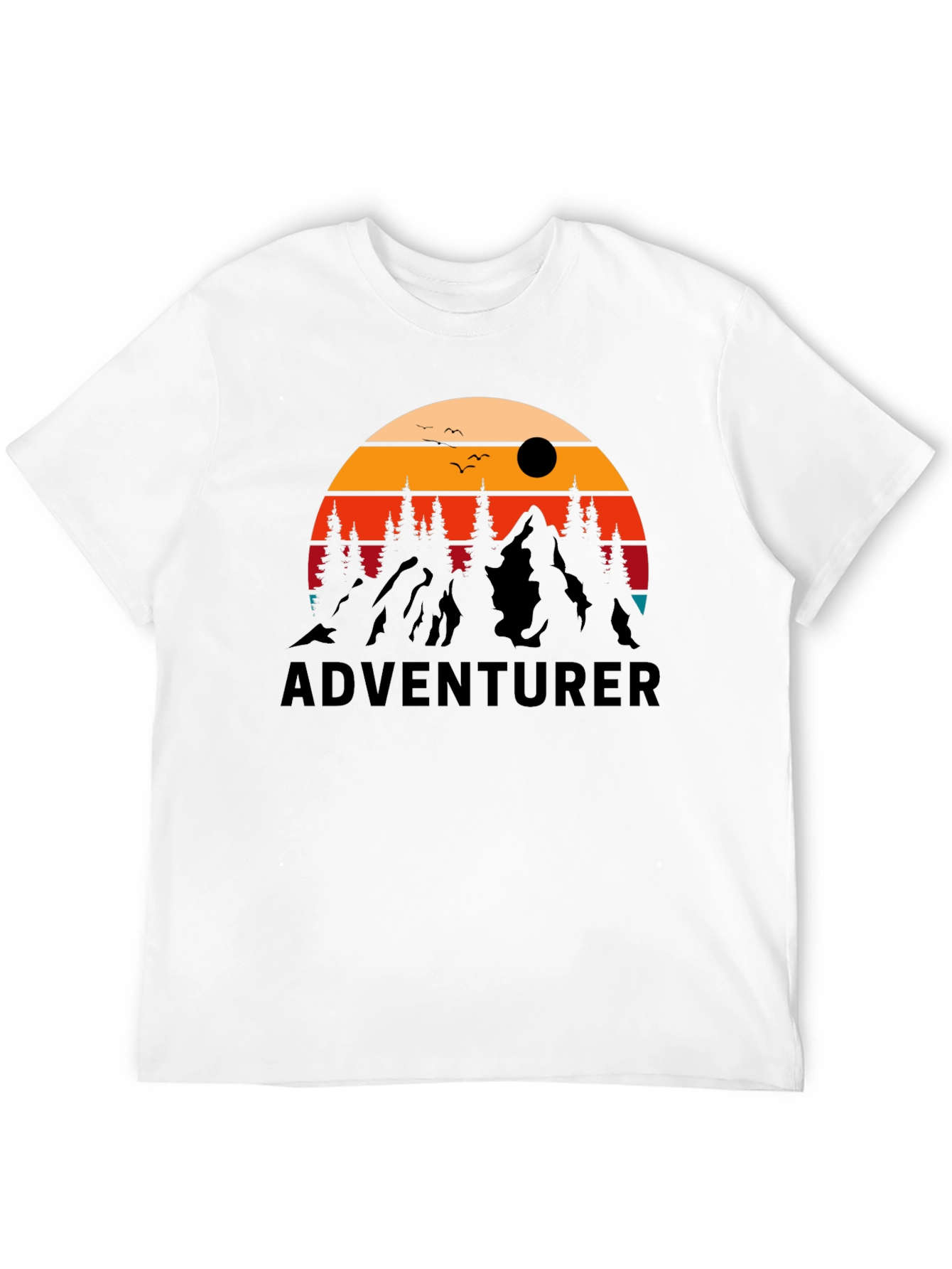 Adventurer Graphic Tee - Retro Outdoor Design