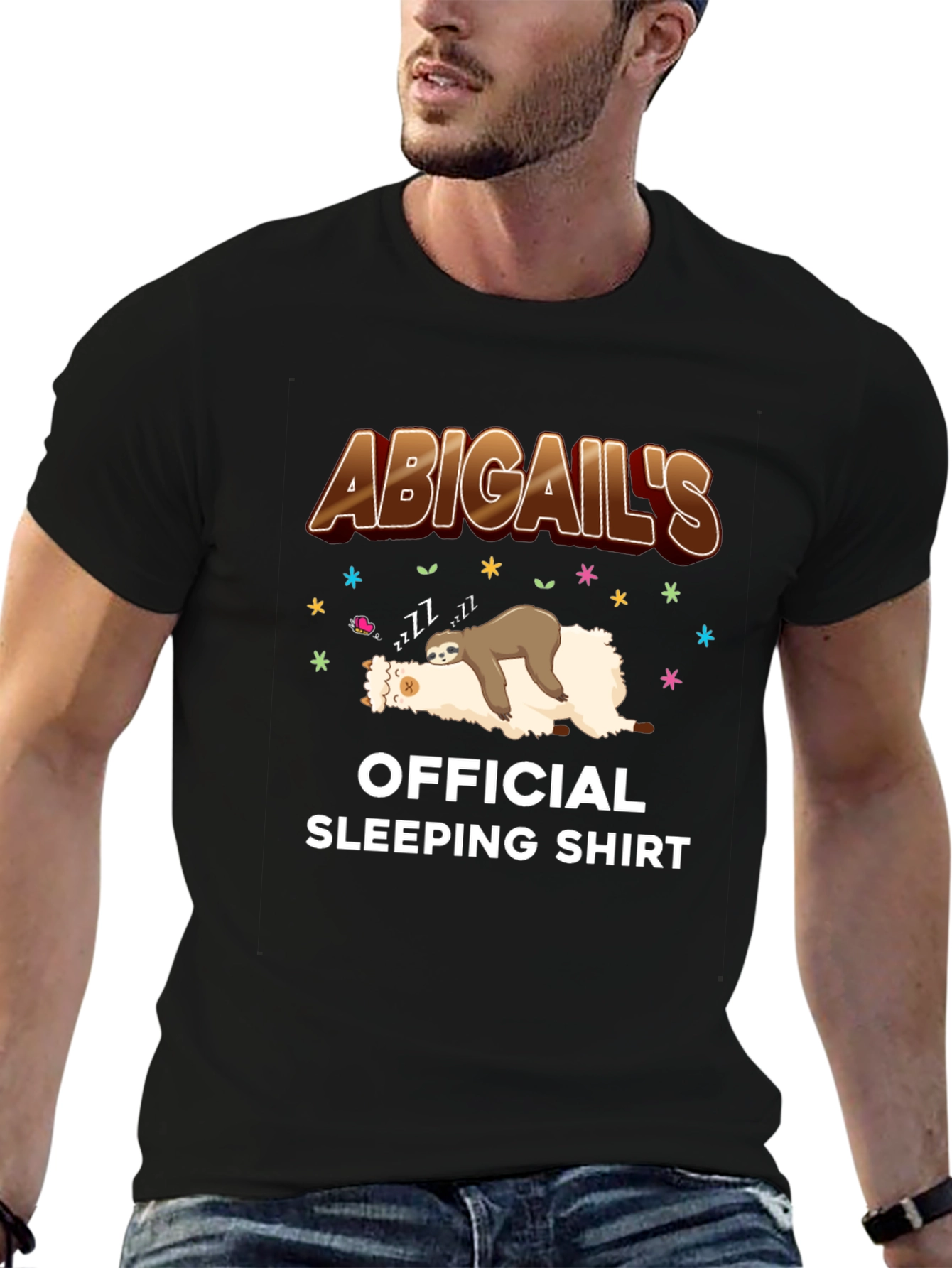 Abigails Official Sleeping Sloth Shirt