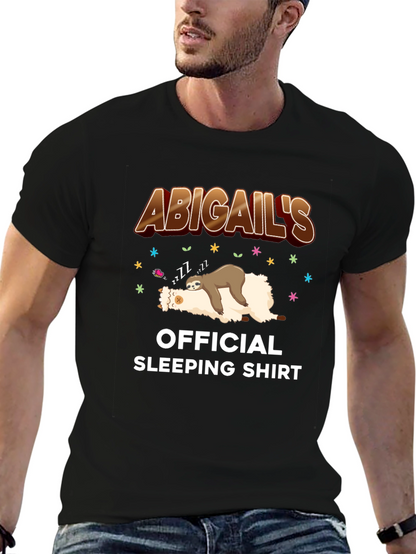 Abigails Official Sleeping Sloth Shirt