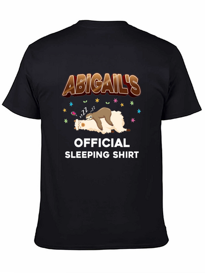 Abigails Official Sleeping Sloth Shirt