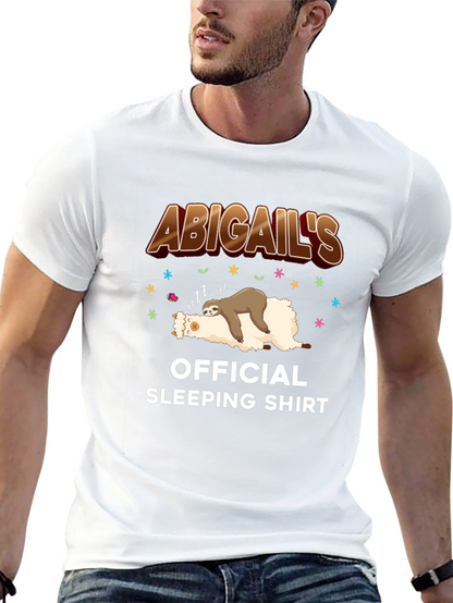 Abigails Official Sleeping Sloth Shirt