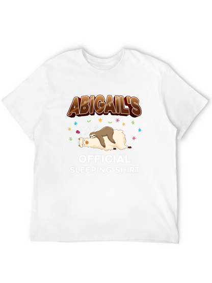 Abigails Official Sleeping Sloth Shirt