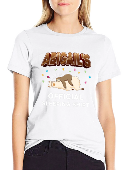 Abigails Official Sleeping Sloth Shirt