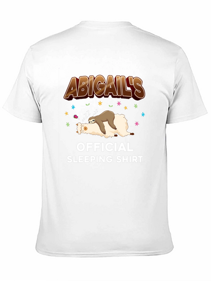 Abigails Official Sleeping Sloth Shirt