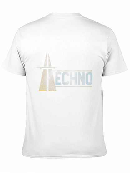 Techno Graphic Black T-Shirt