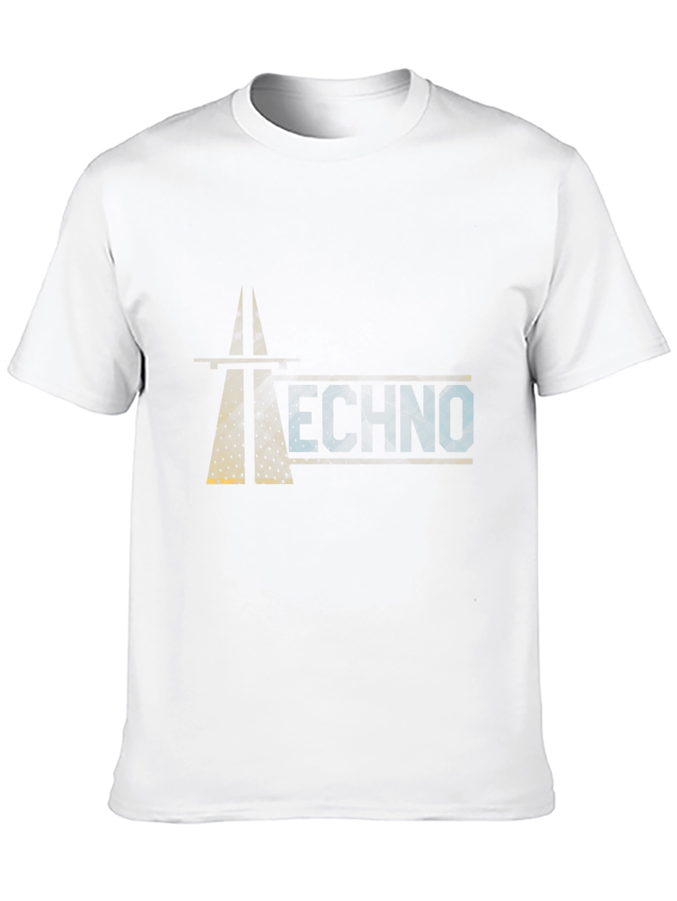 Techno Graphic Black T-Shirt