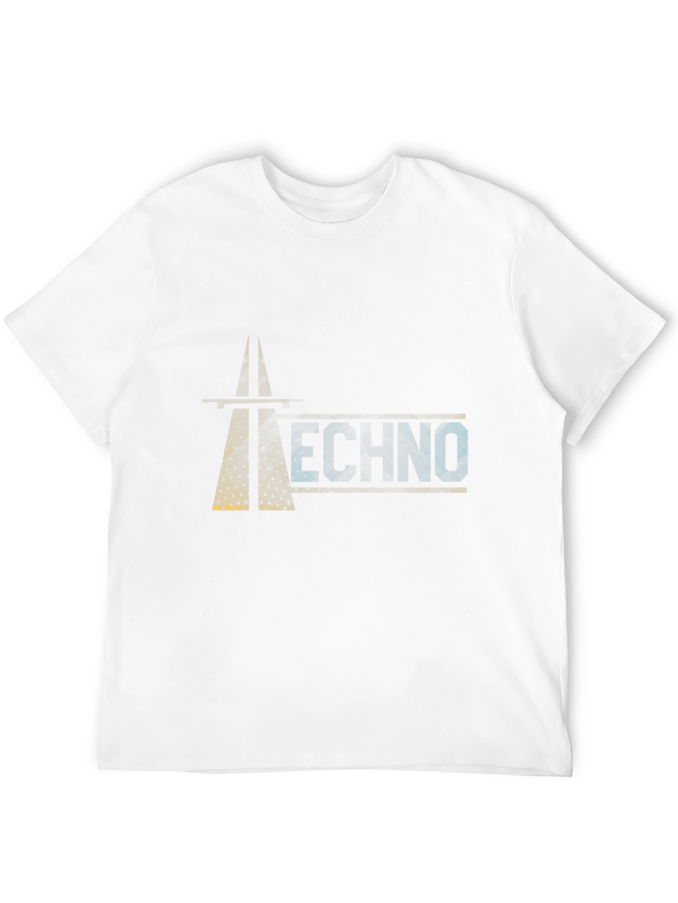 Techno Graphic Black T-Shirt