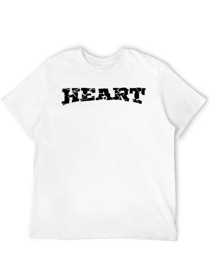 Black HEART Graphic T-Shirt