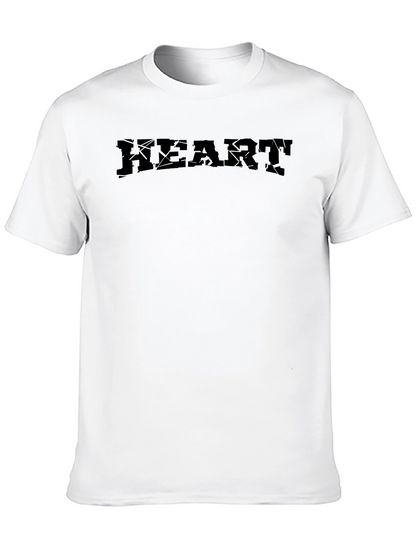 Black HEART Graphic T-Shirt