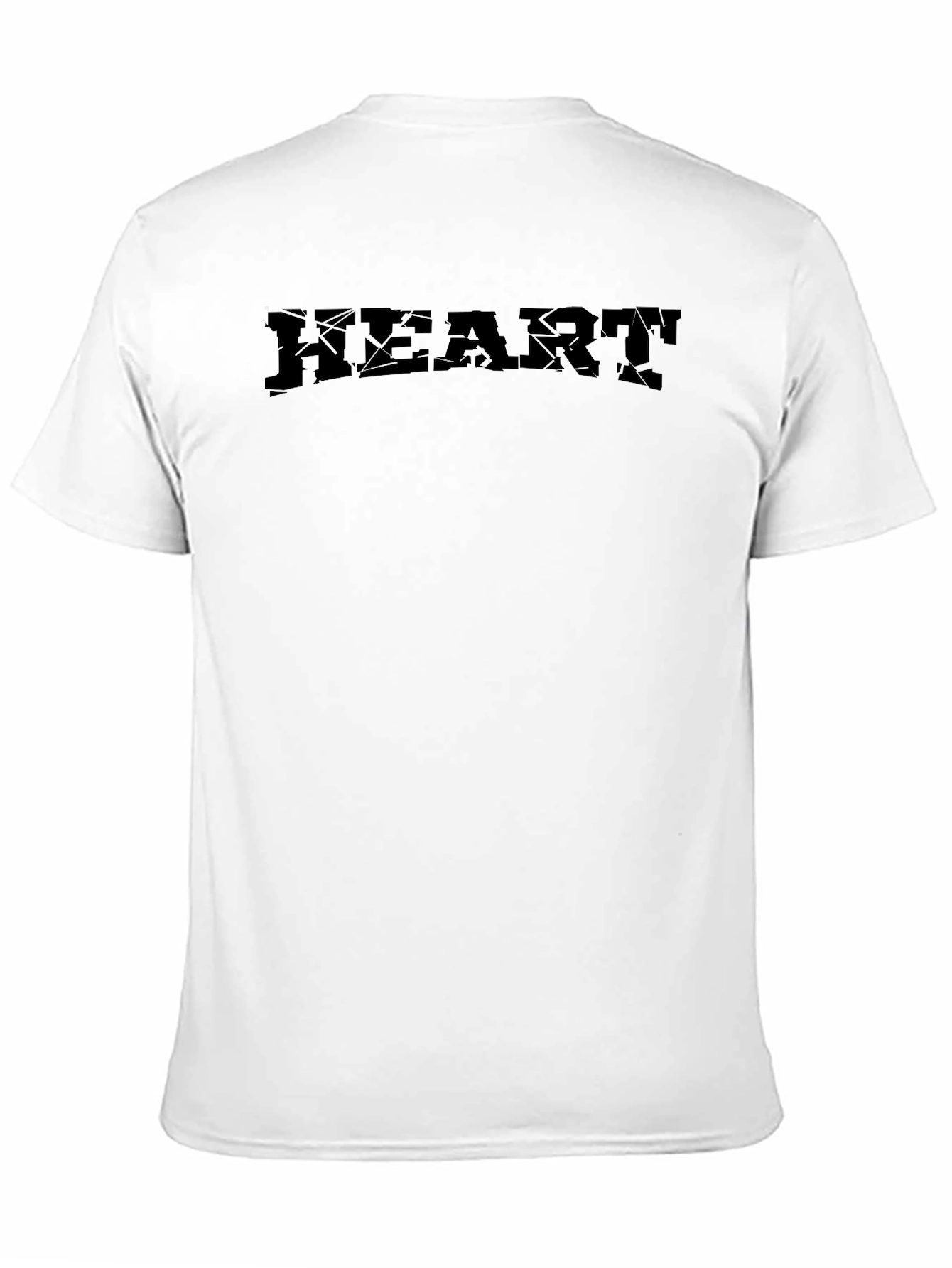 Black HEART Graphic T-Shirt
