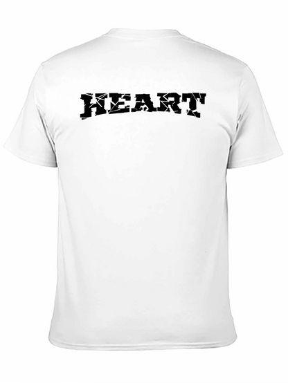 Black HEART Graphic T-Shirt