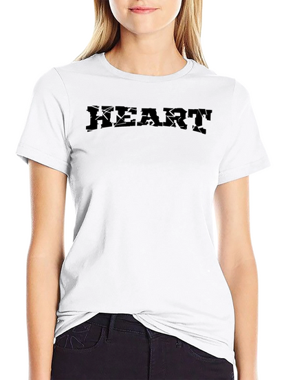 Black HEART Graphic T-Shirt