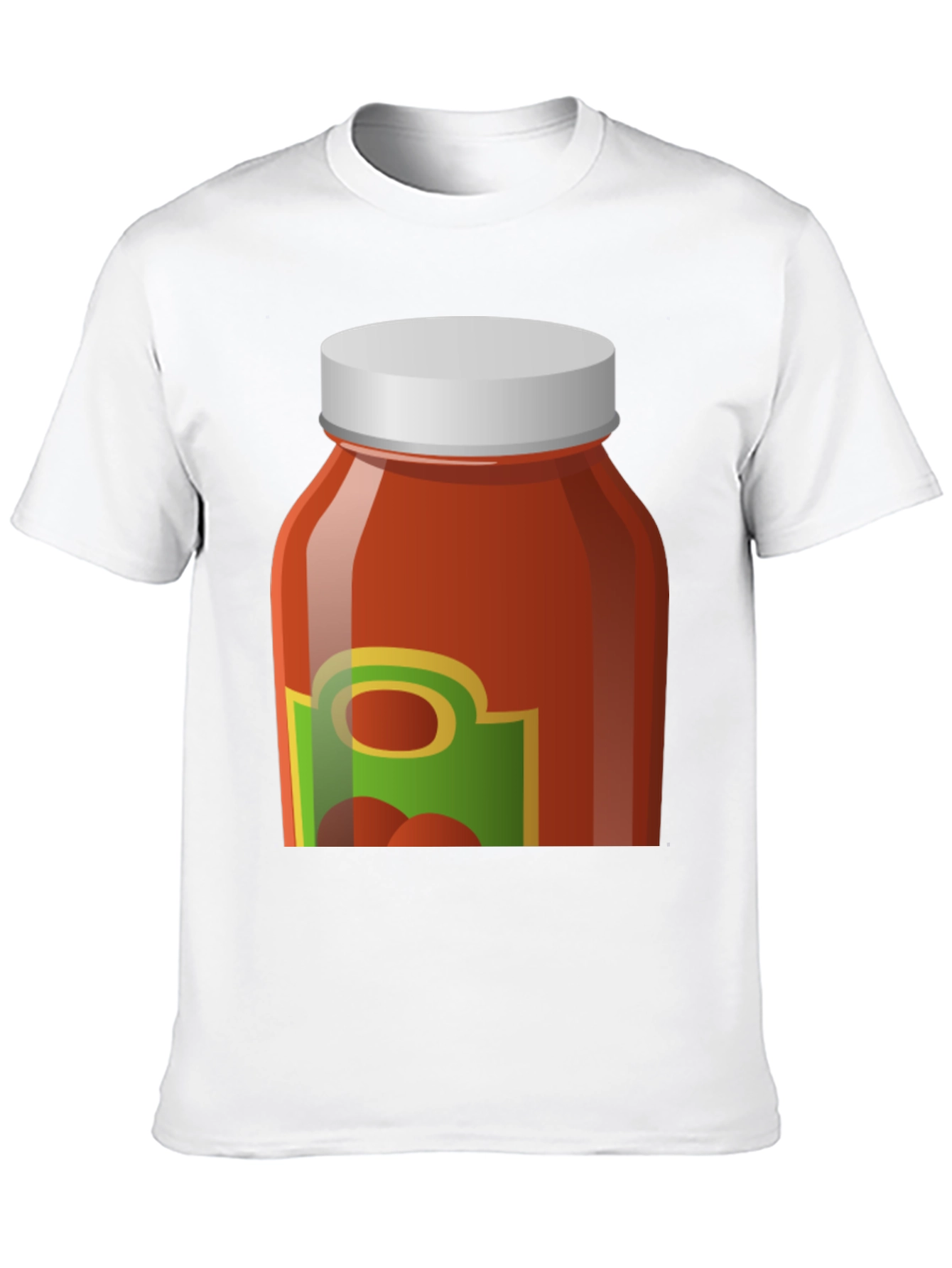 Tomato Sauce Jar Graphic Tee - Novelty T-Shirt
