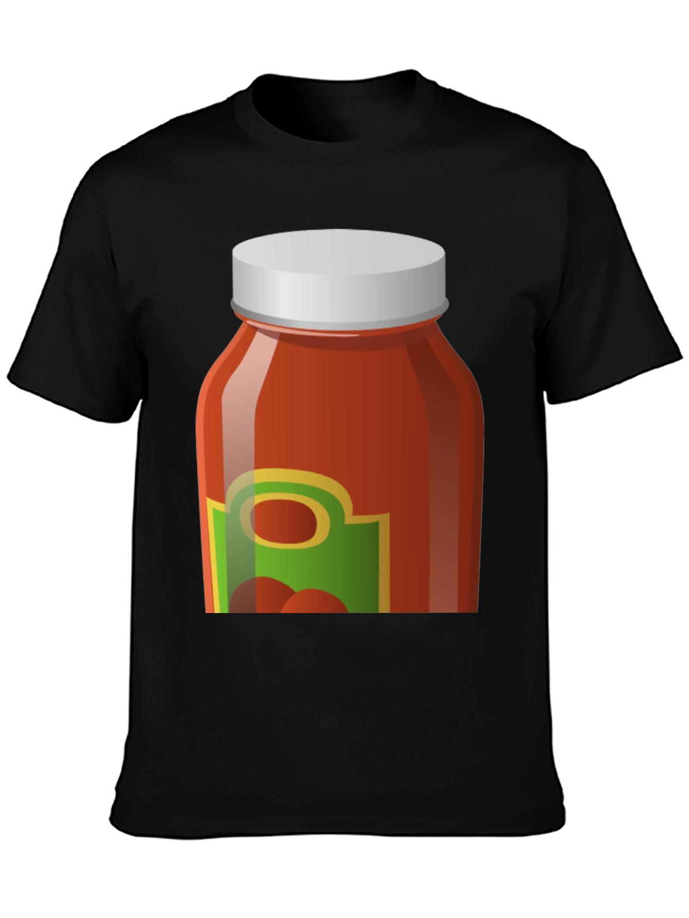 Tomato Sauce Jar Graphic Tee - Novelty T-Shirt