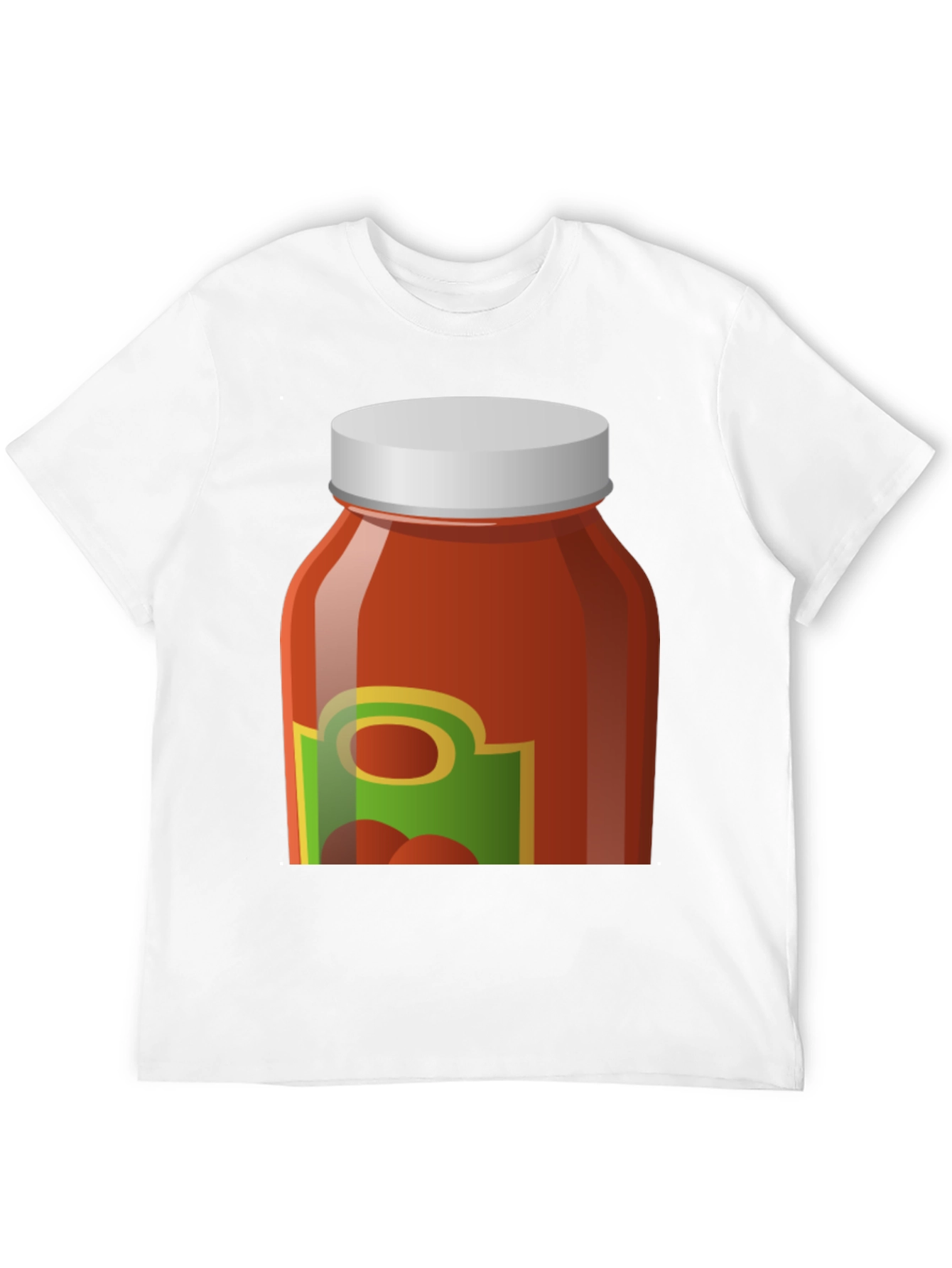Tomato Sauce Jar Graphic Tee - Novelty T-Shirt