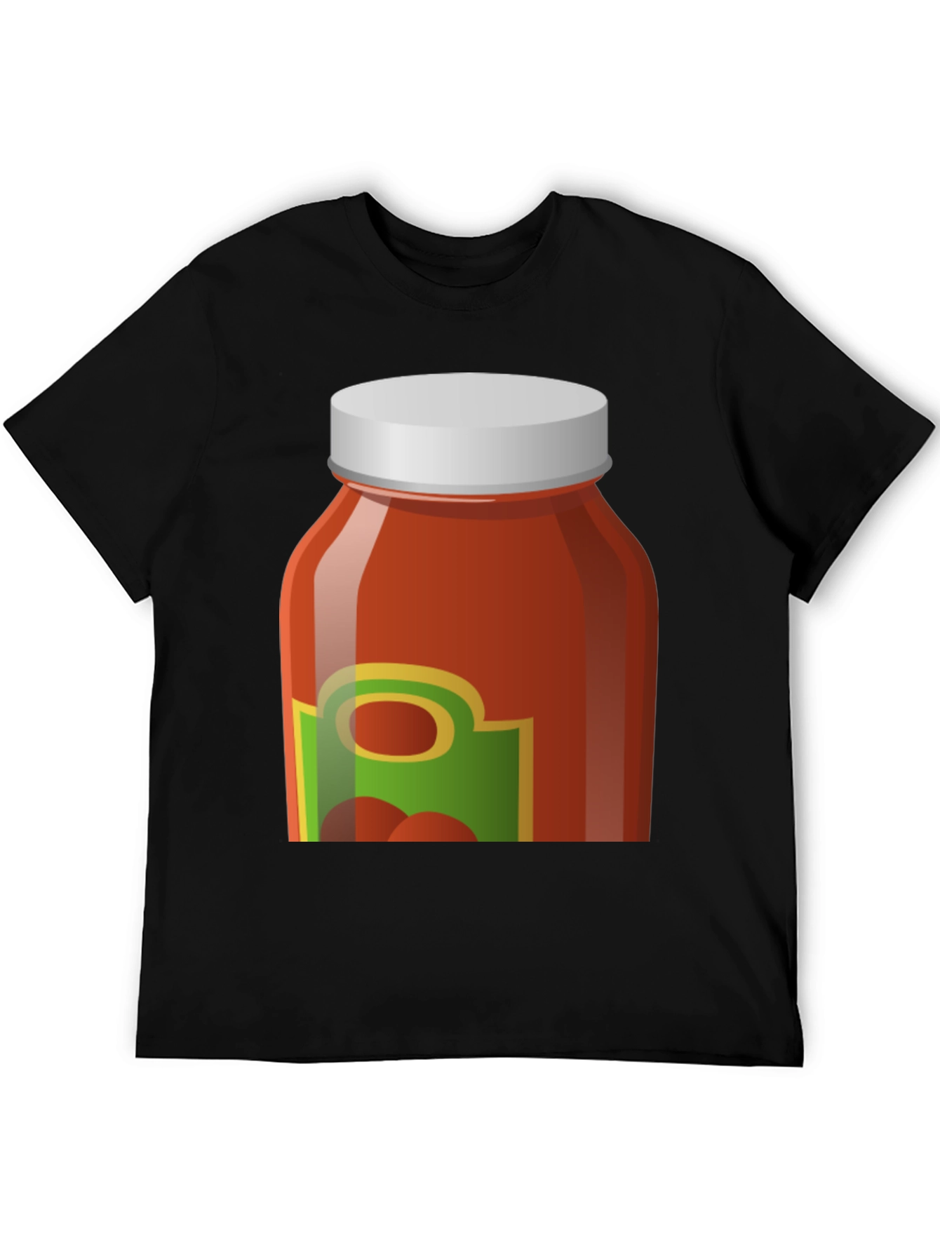 Tomato Sauce Jar Graphic Tee - Novelty T-Shirt
