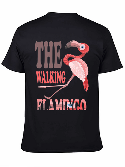 The Walking Flamingo Graphic T-Shirt