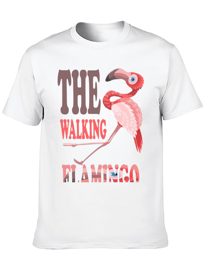 The Walking Flamingo Graphic T-Shirt