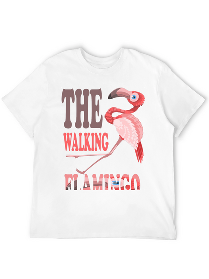 The Walking Flamingo Graphic T-Shirt