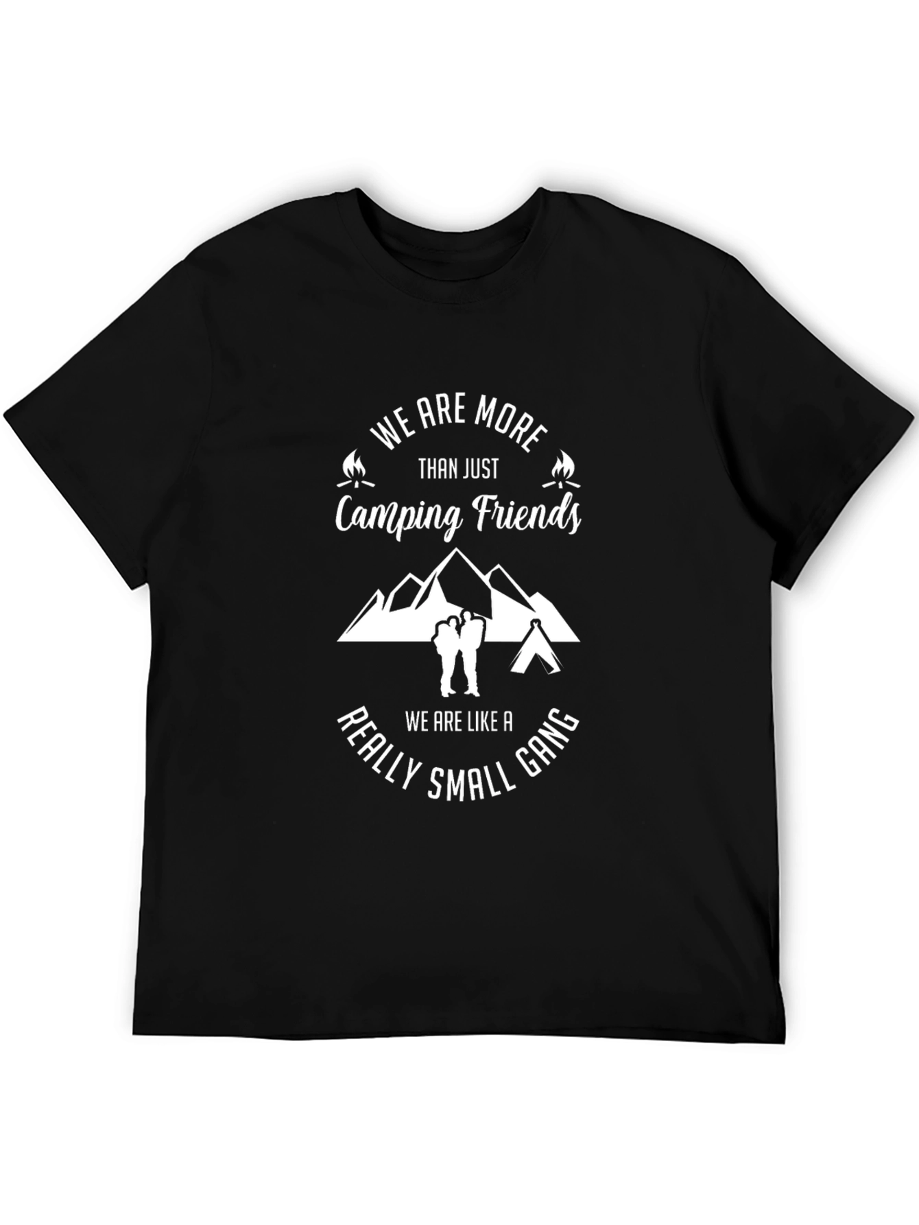 Camping Friends Graphic Tee - Small Gang Edition