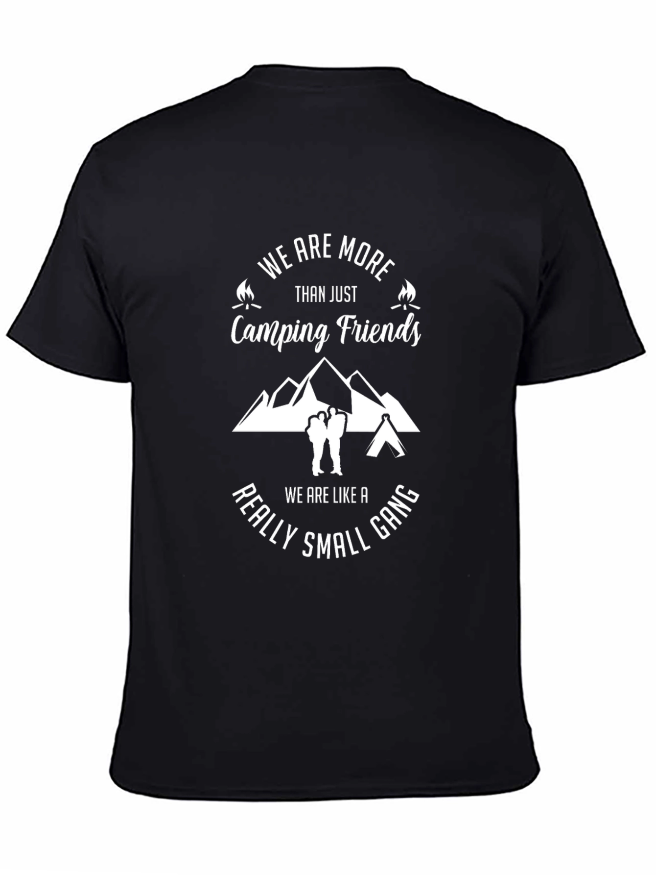 Camping Friends Graphic Tee - Small Gang Edition