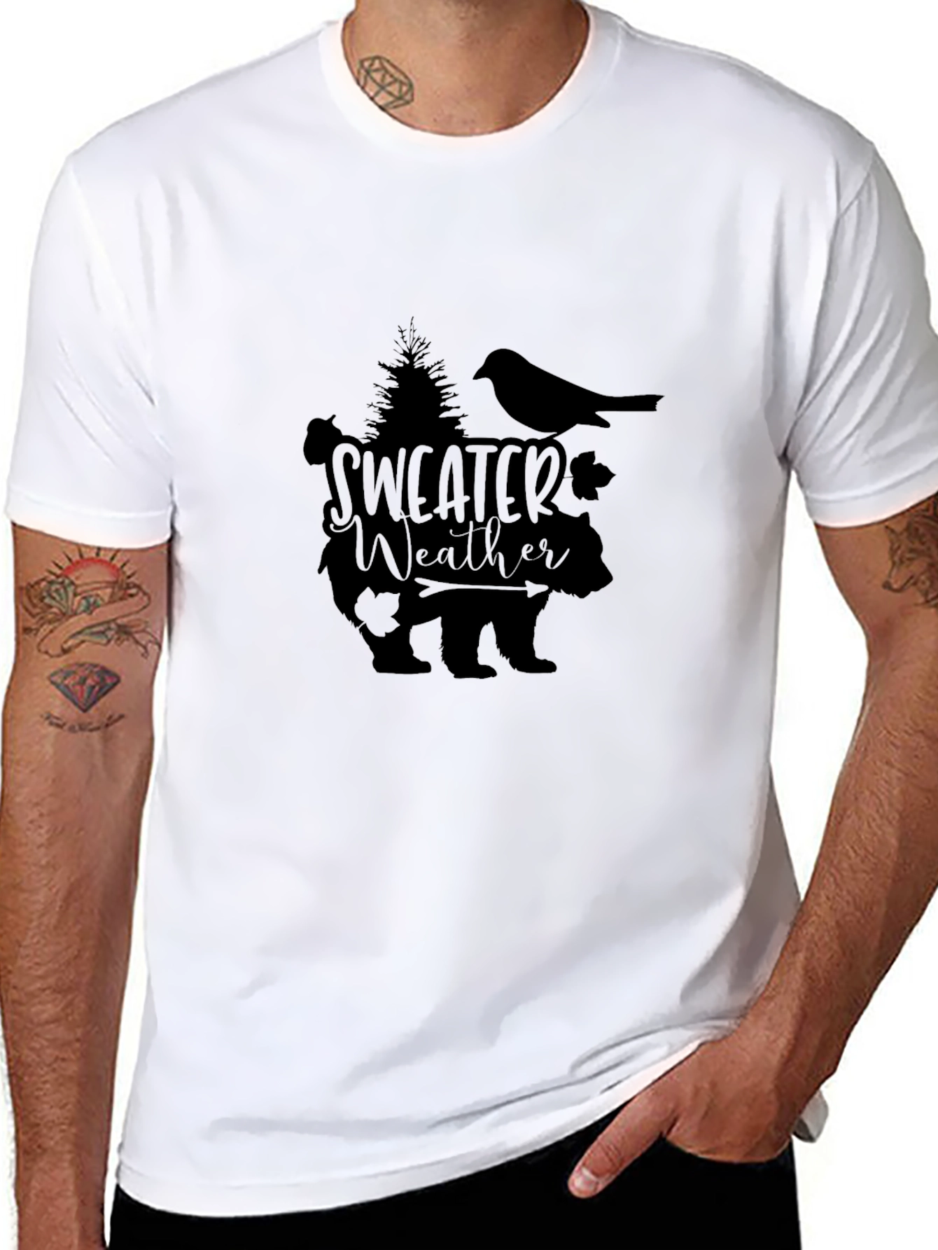 Sweater Weather Bear T-Shirt