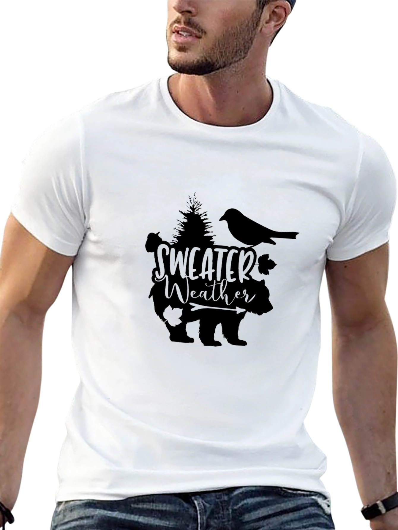 Sweater Weather Bear T-Shirt