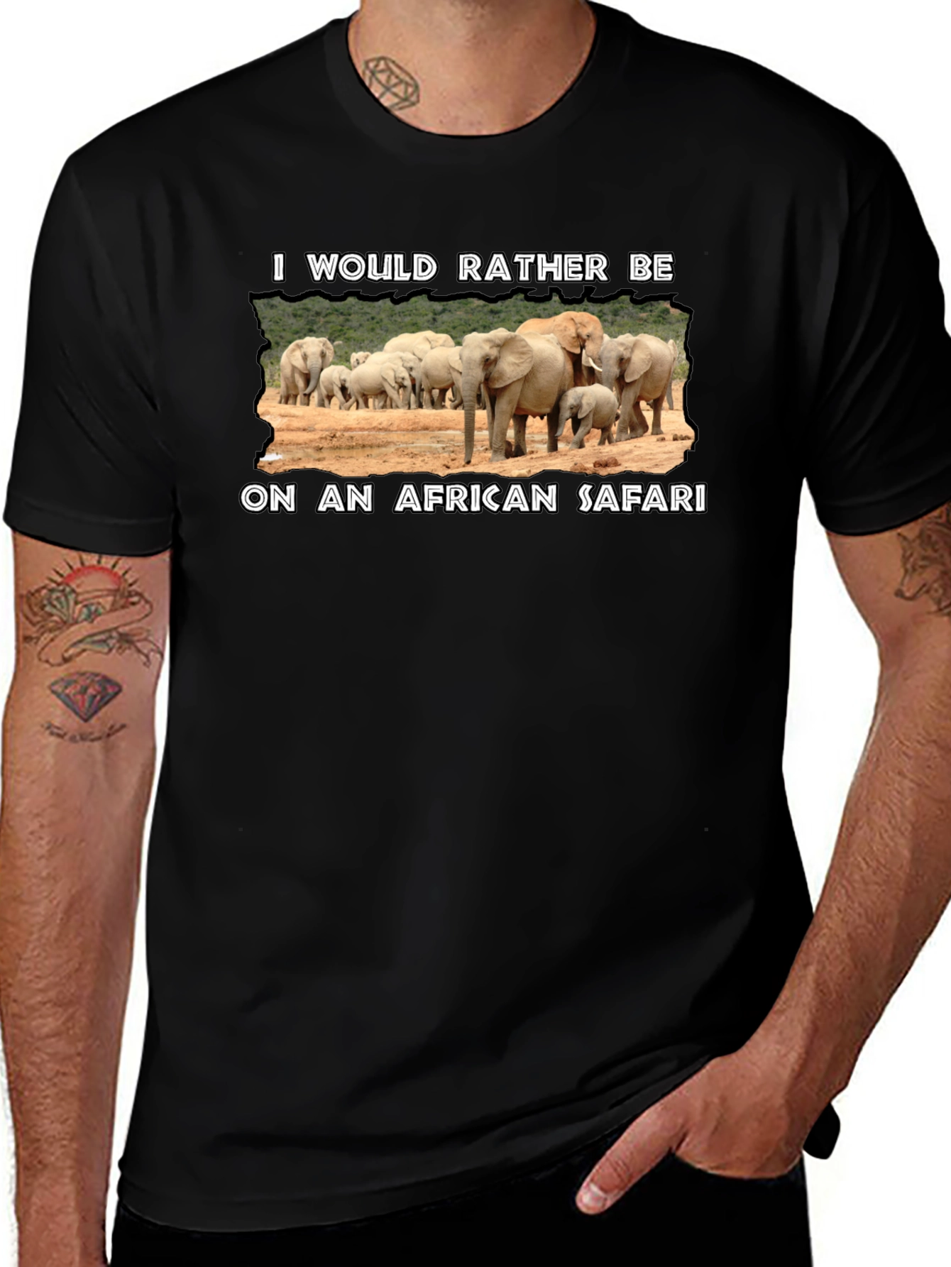African Safari T-Shirt - Wildlife Lover Tee