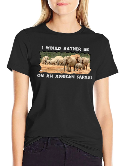 African Safari T-Shirt - Wildlife Lover Tee