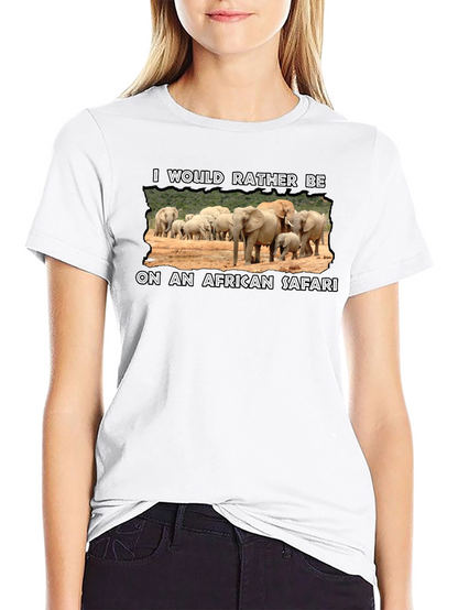 African Safari T-Shirt - Wildlife Lover Tee