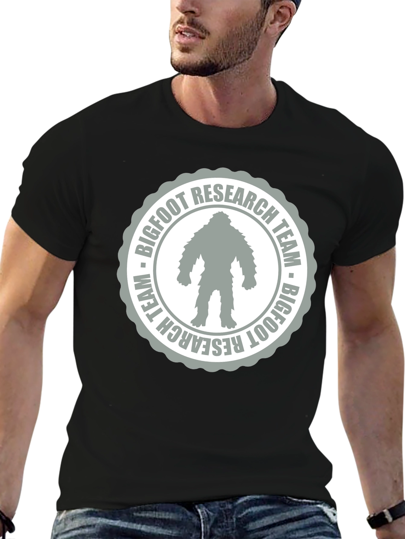 Bigfoot Research Team Tee - Cryptid Hunter Shirt