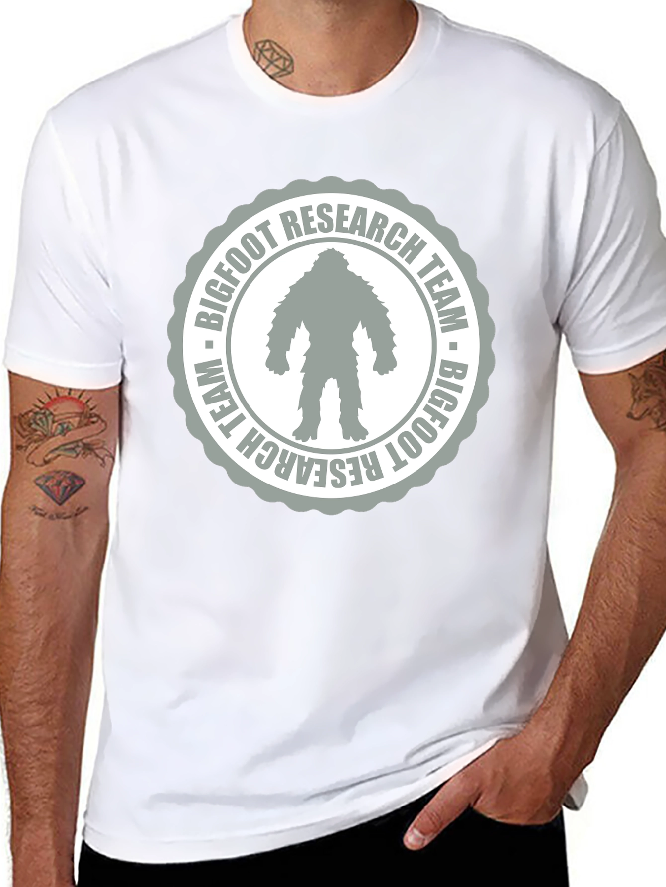 Bigfoot Research Team Tee - Cryptid Hunter Shirt