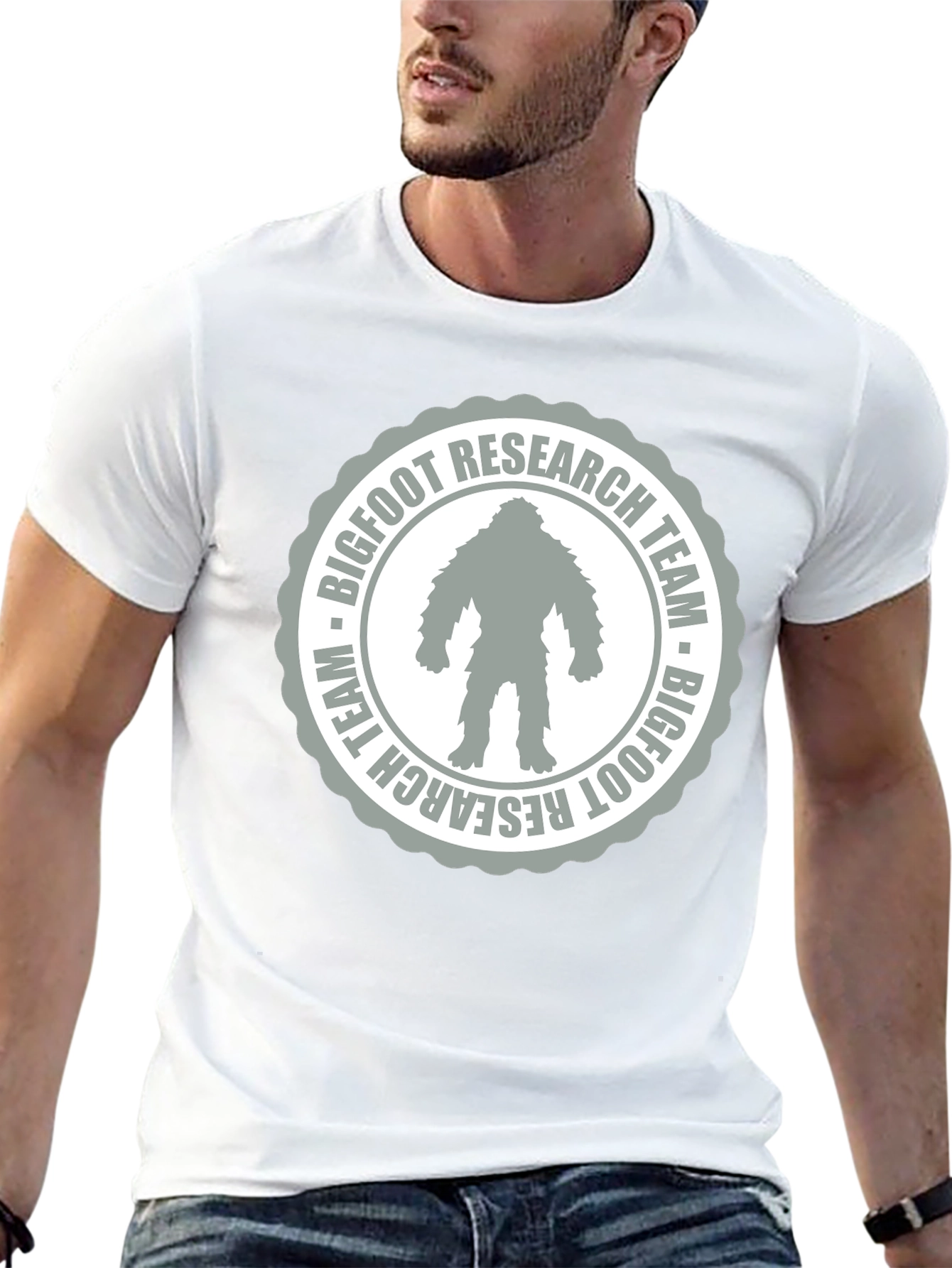 Bigfoot Research Team Tee - Cryptid Hunter Shirt