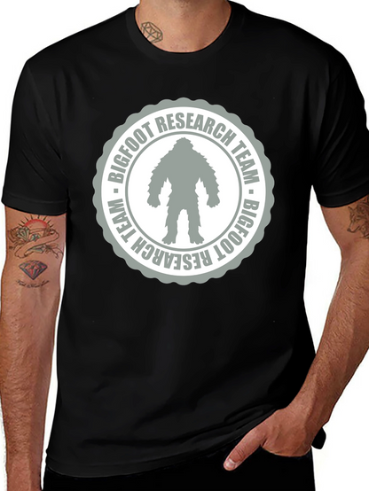 Bigfoot Research Team Tee - Cryptid Hunter Shirt