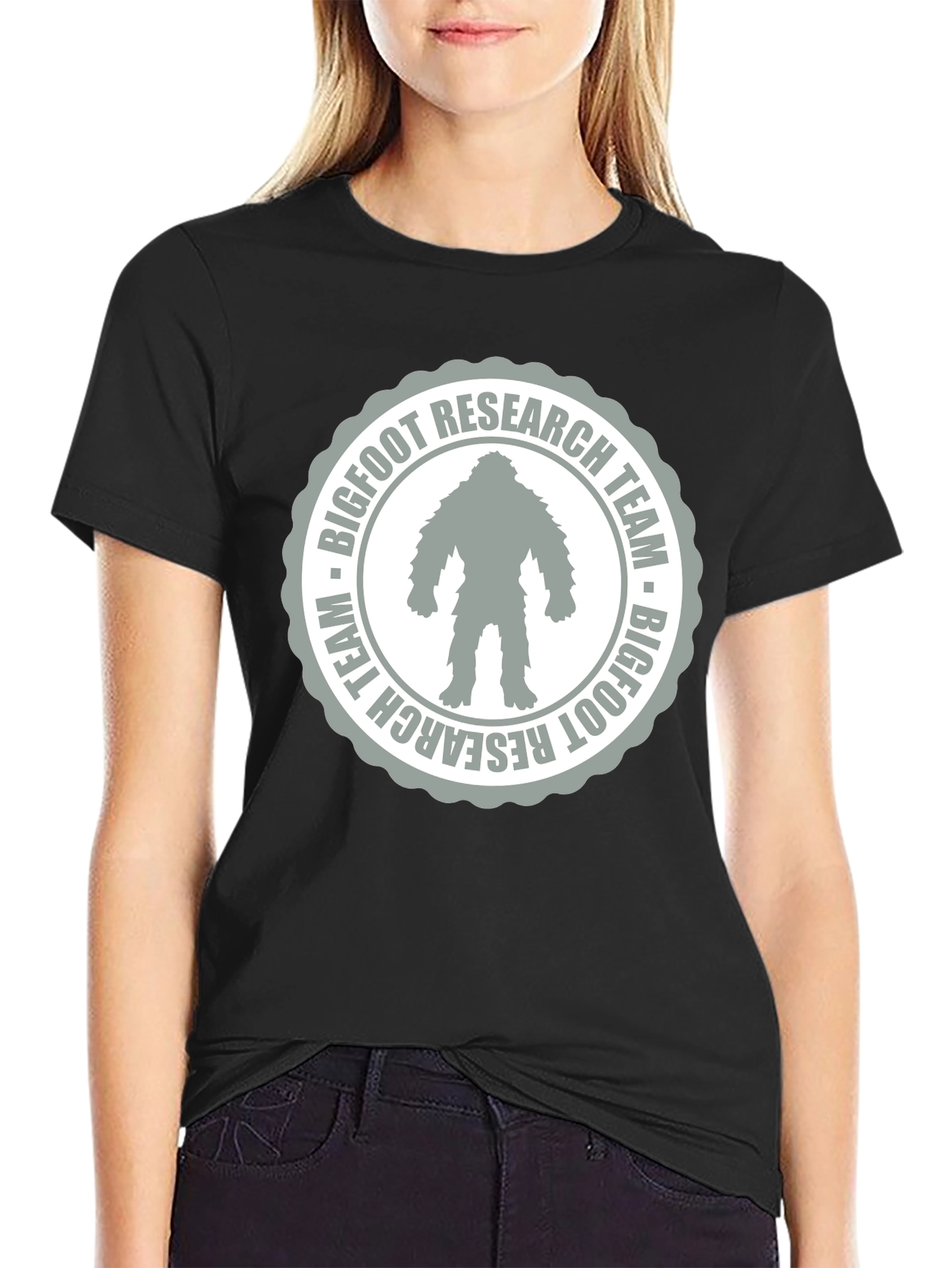 Bigfoot Research Team Tee - Cryptid Hunter Shirt