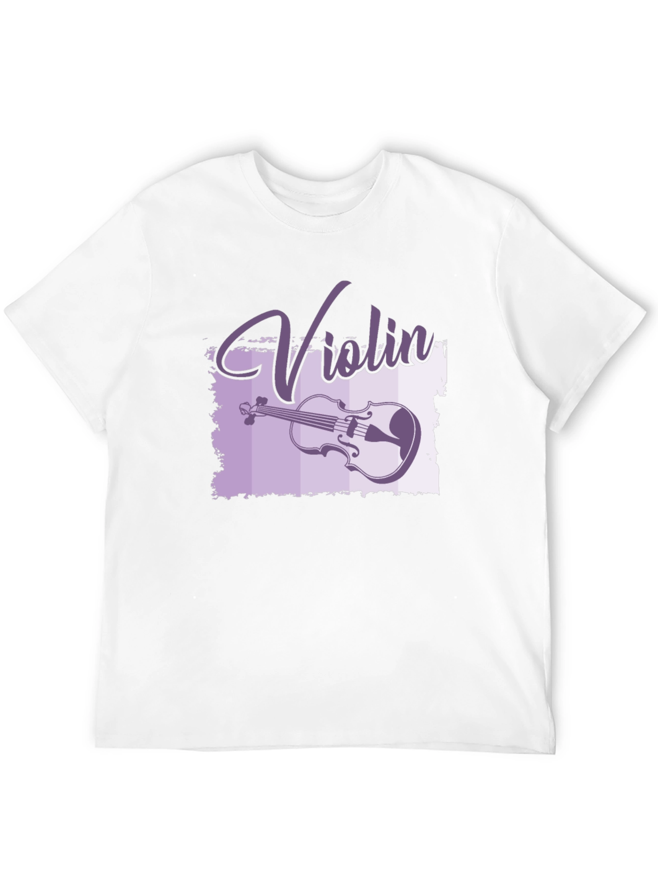 Violin Graphic Black T-Shirt