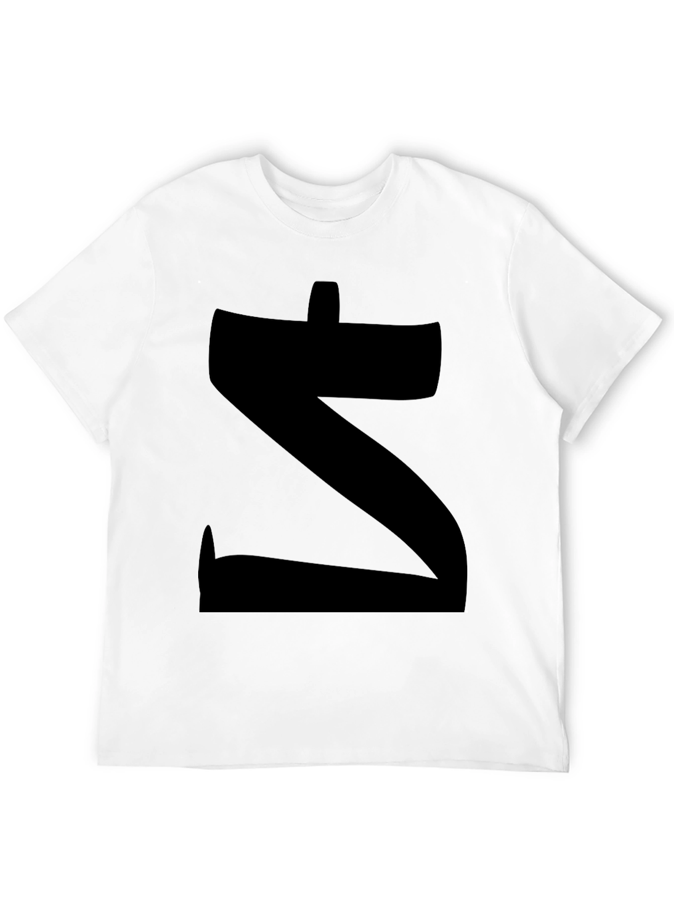 Bold Z Graphic Black T-Shirt
