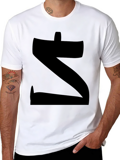 Bold Z Graphic Black T-Shirt