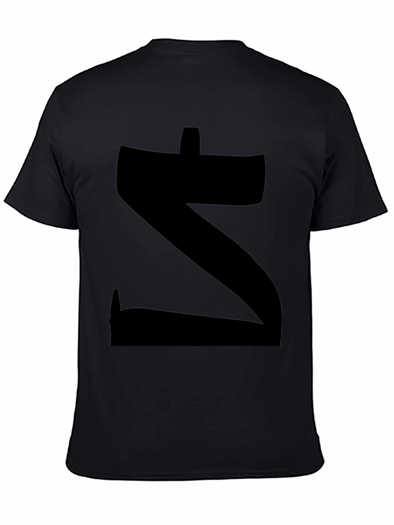 Bold Z Graphic Black T-Shirt