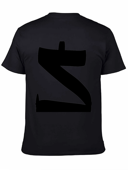 Bold Z Graphic Black T-Shirt
