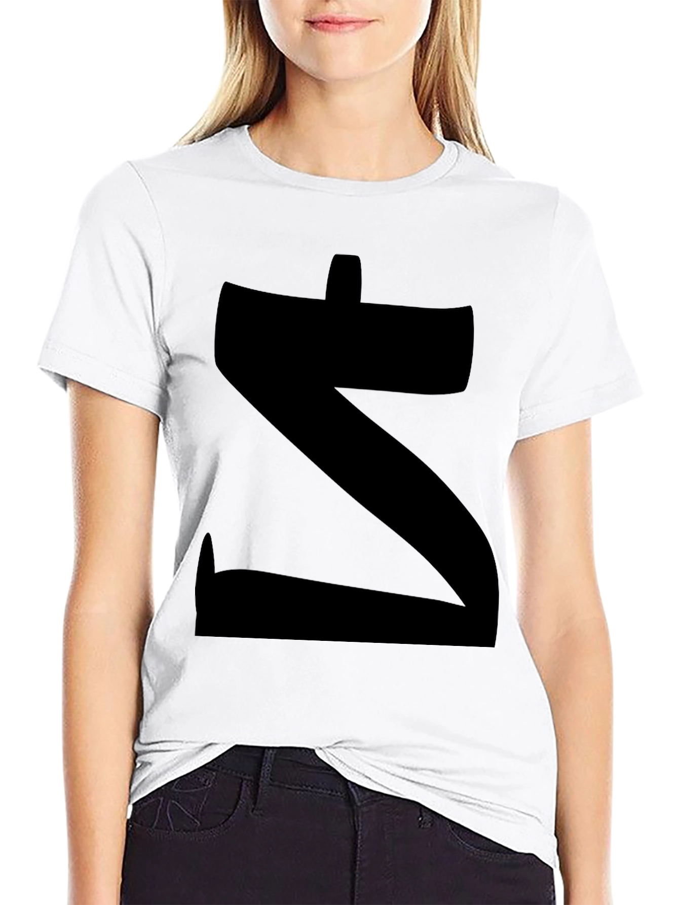 Bold Z Graphic Black T-Shirt