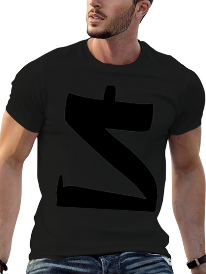 Bold Z Graphic Black T-Shirt