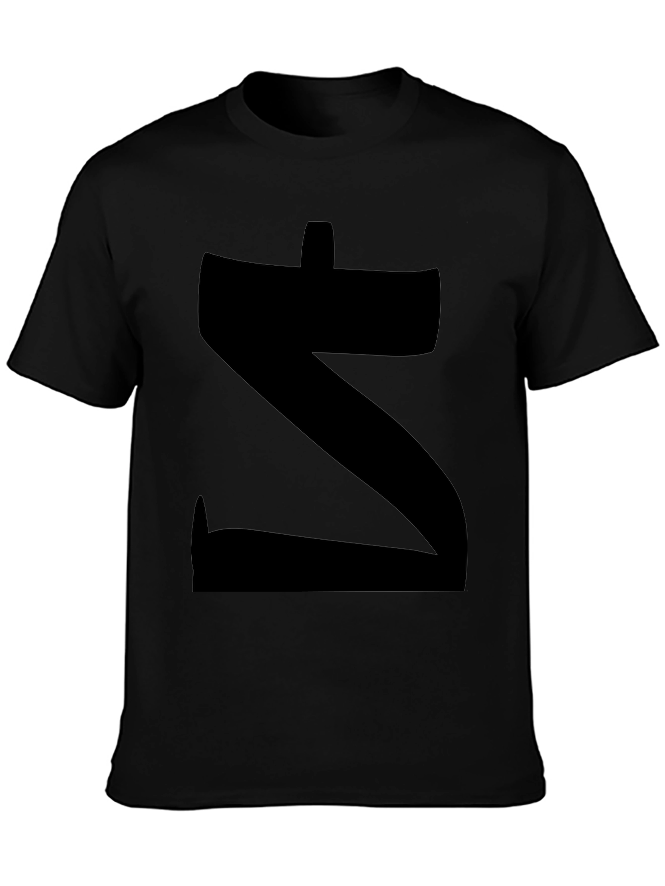 Bold Z Graphic Black T-Shirt