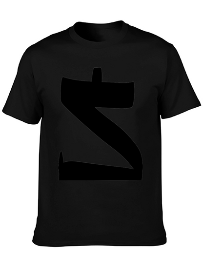 Bold Z Graphic Black T-Shirt
