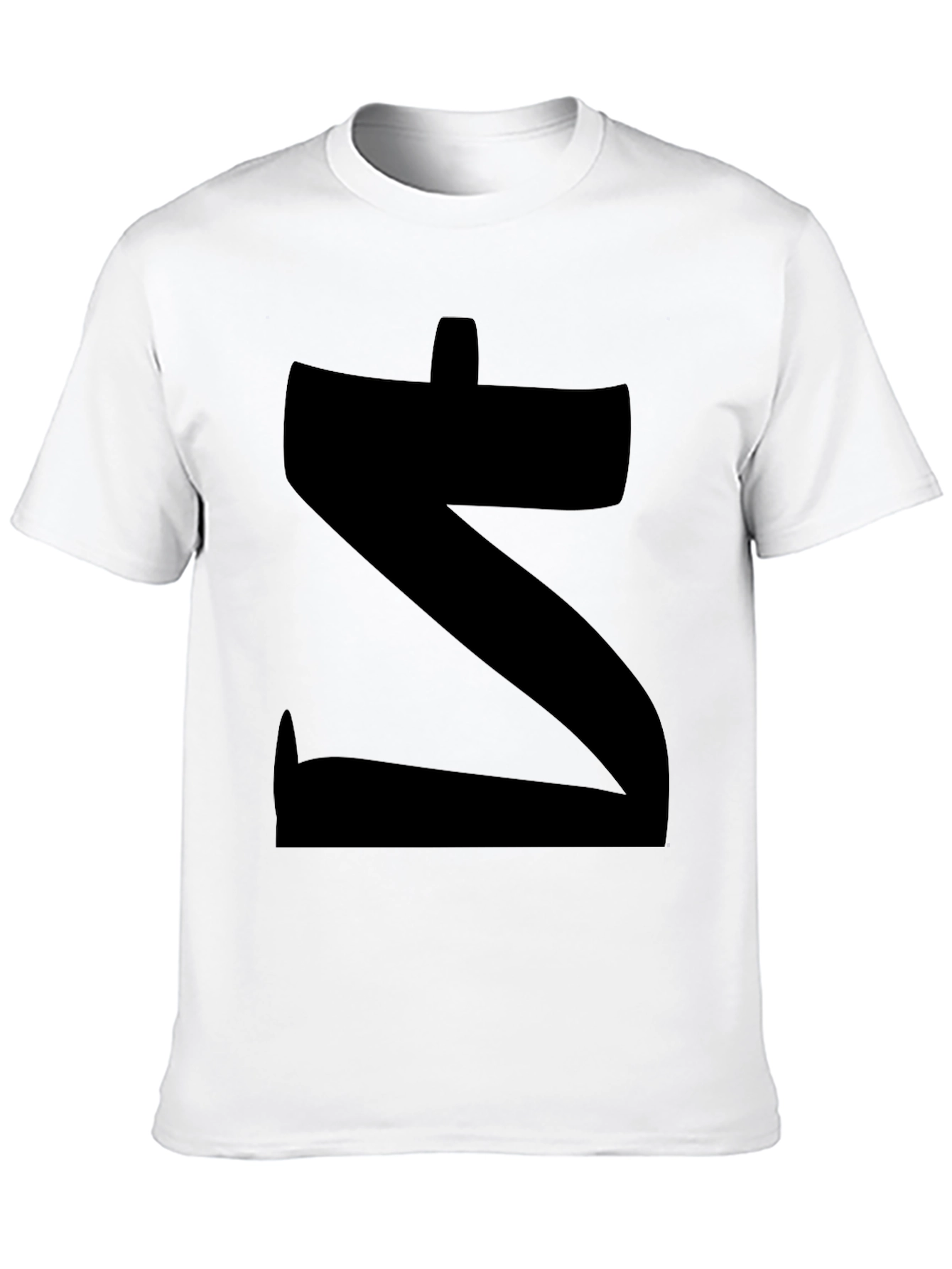 Bold Z Graphic Black T-Shirt