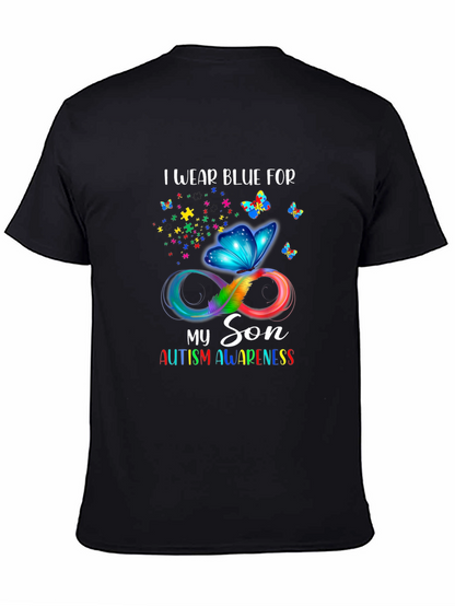 Autism Awareness I Wear Blue T-Shirt