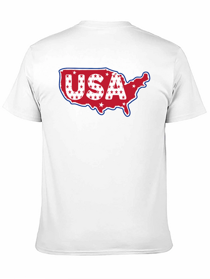 USA Map T-Shirt Patriotic American Pride
