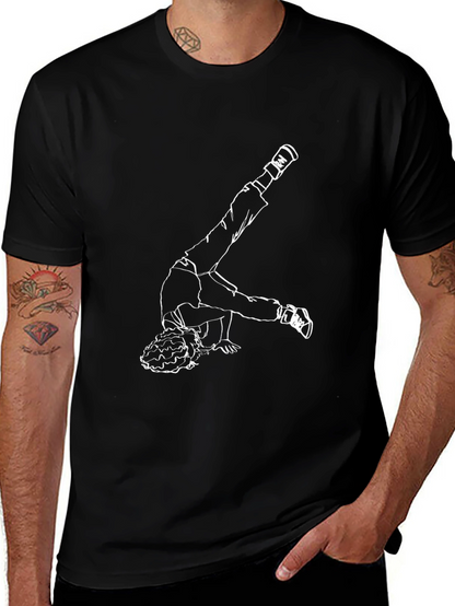 Breakdance Graphic Tee - Cool Urban Style Shirt