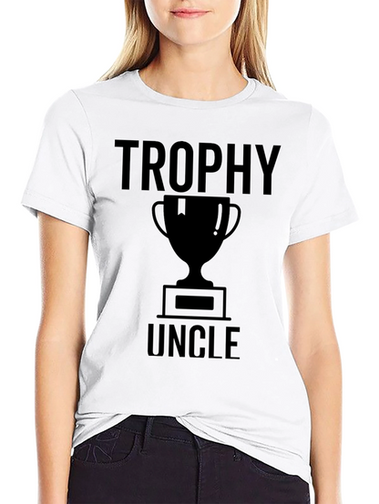 Trophy Uncle Graphic Tee - Funny Unisex T-Shirt