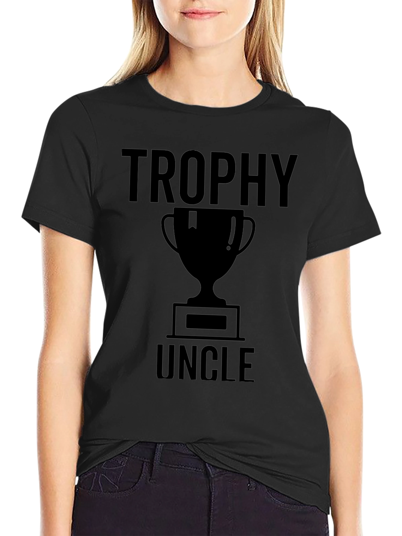 Trophy Uncle Graphic Tee - Funny Unisex T-Shirt